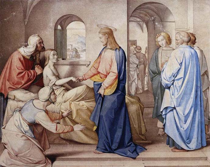 Christ Resurrects the Daughter of Jairu